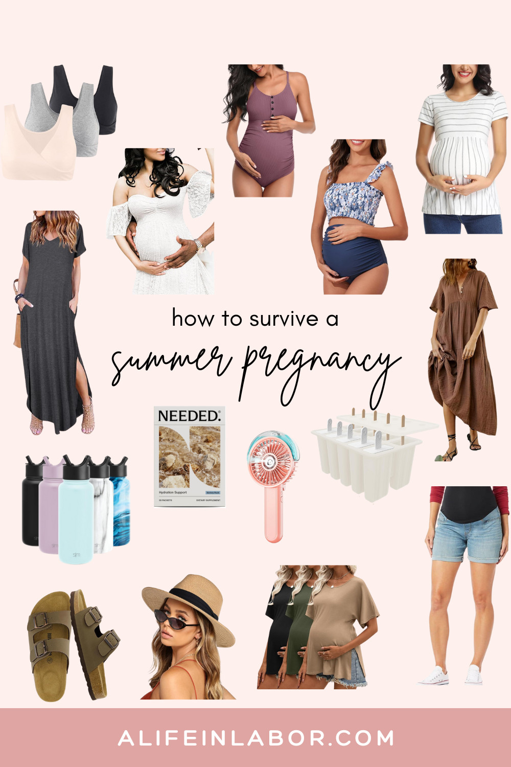 Summer Pregnancy is not all bad! With the right clothes and products, a summer pregnancy can have a lot of perk. Here are my favorite summer pregnancy picks as a mom who has survived two! #summerpregnancy #maternitymusthaves 

 #LTKSummerEdit #LTKBaby #LTKBump