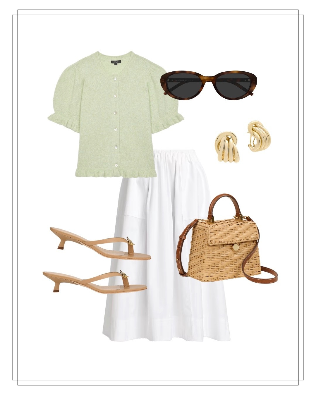 Spring outfit inspo! Every piece is on sale during the @Saks Fifth Avenue friends & family sale! 

#LTKSeasonal #LTKSaleAlert #LTKOver40