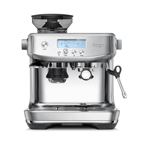 Sage - The Barista Pro, Bean to Cup Coffee Machine with Grinder and Milk Frother, Brushed Stainless Steel | Amazon (UK)