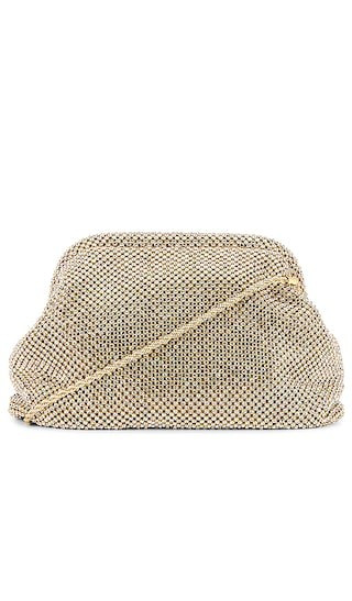 Loeffler Randall Doreen Frame Pouch in Metallic Gold. | Revolve Clothing (Global)