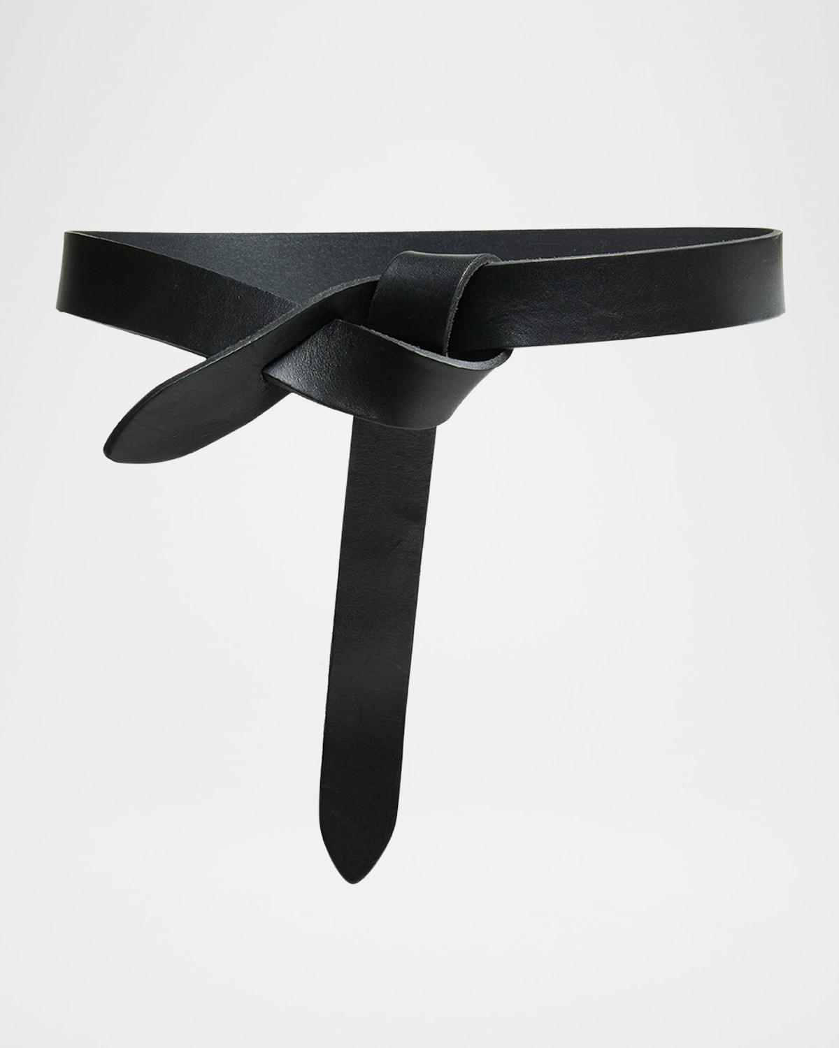 Lecce Tie-Up Leather Belt | Neiman Marcus