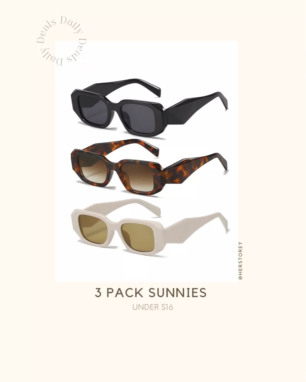 So Sarplastic Black Sunglasses, Le Specs