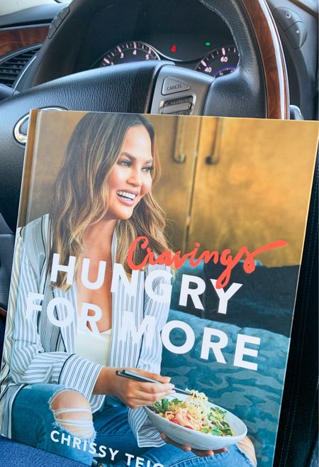 Chrissy Teigen’s new cookbook Cravings, Hungry for more has amazing recipes. I love this one more than the first one. #Cookbooks #Books #Cooking #AtHomewithDSF #ChrissyTeigen #CravingsHungryForMore  