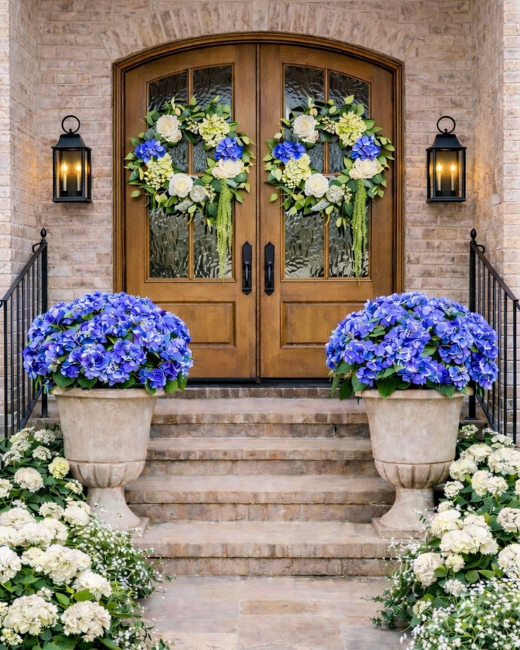 Amazon Porch Finds That Instantly Elevate Your Entryway 🌿✨
Follow @farmtotablecreations on Instagram for daily home finds and styling inspiration.

These are some of my absolute favorite porch staples for spring — the perfect mix of classic + timeless. From the black lantern lights to the hydrangea wreaths and oversized urn planters, every piece creates that high-end front porch look without the hassle.

If you’re wanting an easy refresh that feels welcoming, polished, and magazine-worthy… these faux hydrangeas and creamy stone planters are such a good place to start. Add the wreaths for the prettiest seasonal touch!

#amazonfinds #amazonhome #amazonporchdecor #amazonoutdoor #amazonfavorites #amazonmusthaves #frontporchdecor #porchlights #outdoorlighting #springwreath #wreathdecor #outdoorplanters #hydrangeas #fauxflowers #springporch #entrywaydecor #porchstyling #neutralhome #homedecorideas #outdoorliving

#LTKHome #LTKSaleAlert
