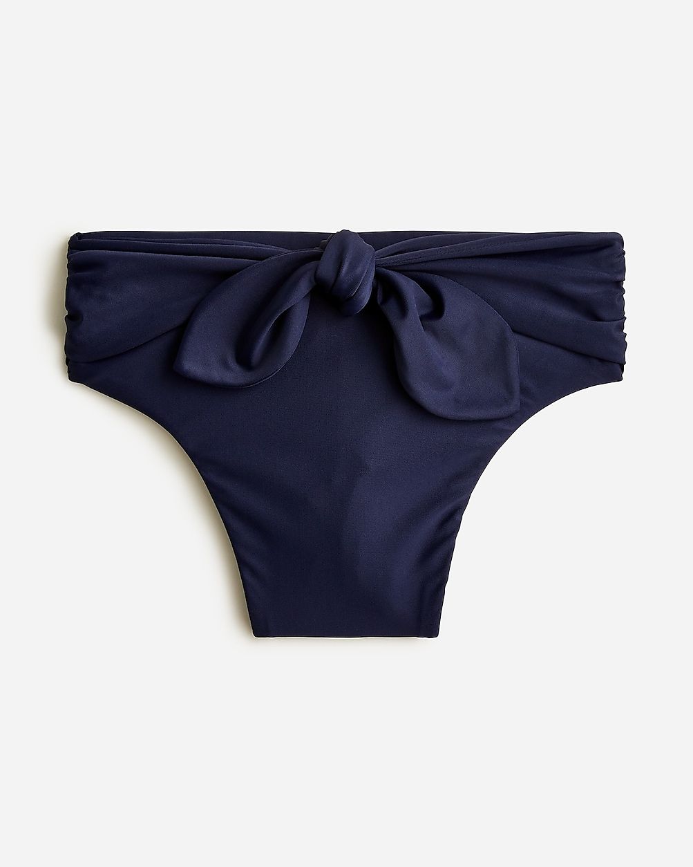 Tie high-rise bikini bottom | J.Crew US