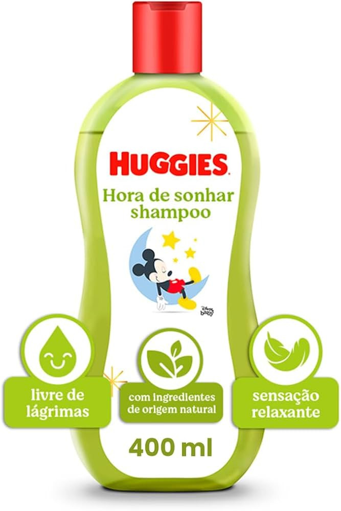 HUGGIES Shampoo Infantil Huggies Chá De Camomila - 400Ml | Amazon (BR)
