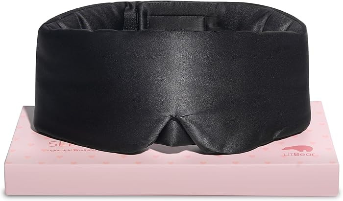 LitBear Mulberry Silk Sleep Mask | Amazon (US)