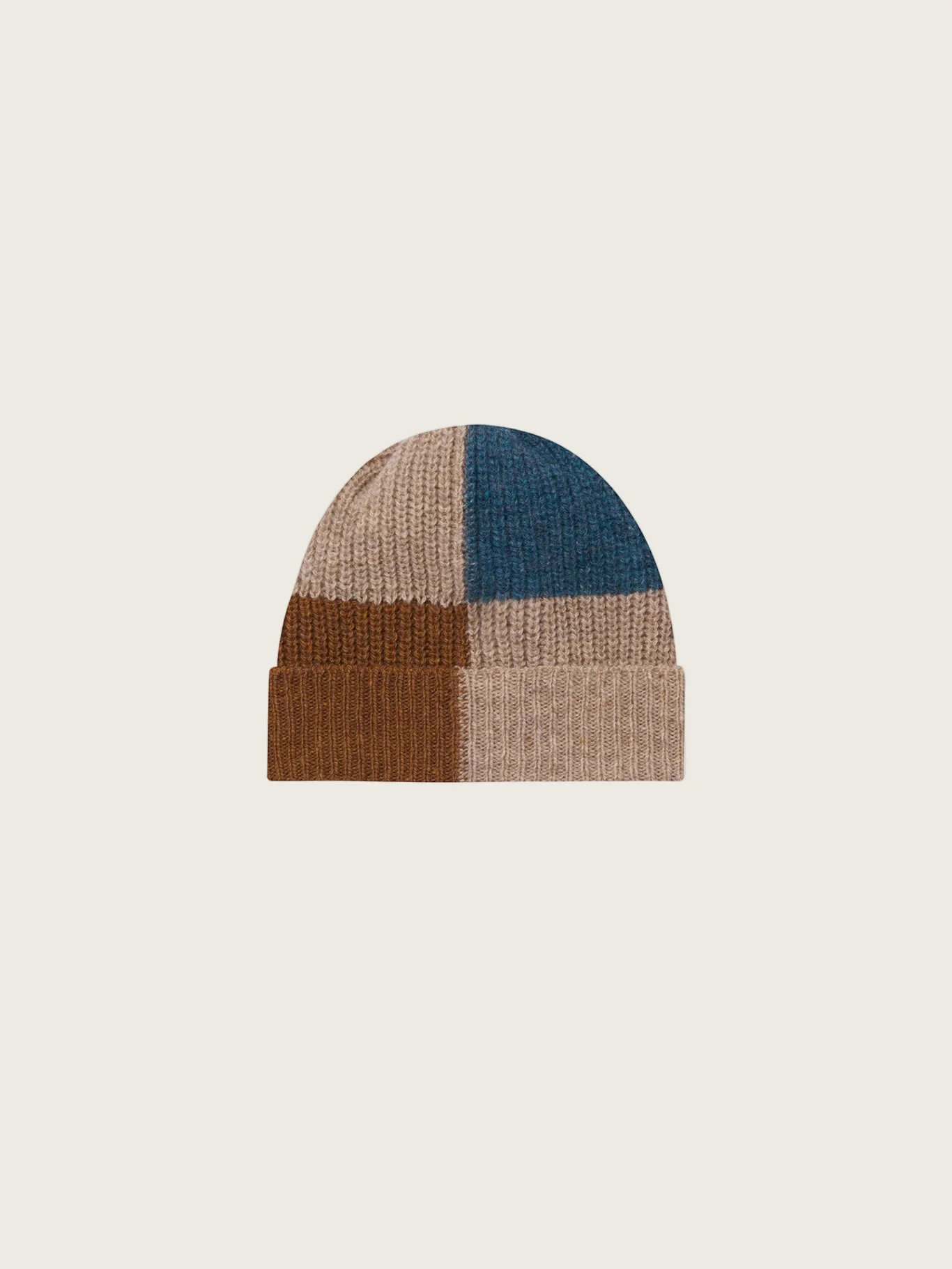 Block Patchwork Beanie | Organic Zoo