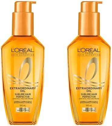 L'Oréal Paris Hair Expertise Extraordinary Oil Sublime Hair Perfector, Hair Serum, Pack of 2, 20... | Amazon (CA)