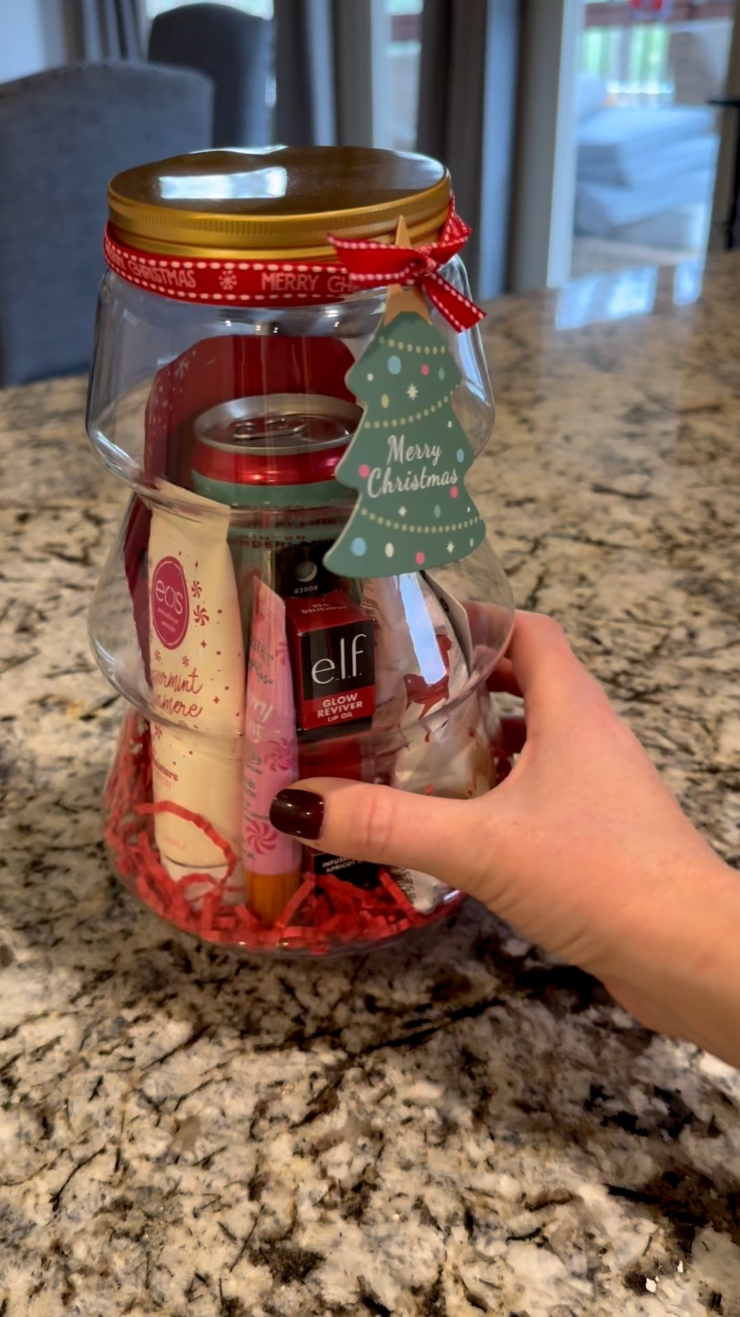 Teacher gift idea! Gift in a jar, beauty finds, easy gift idea. Lotion, face mask, eye mask, lip gloss, Christmas treats.
#teachergift #giftidea #easygift #gift #holiday #teacher

#LTKBeauty #LTKHoliday #LTKGiftGuide