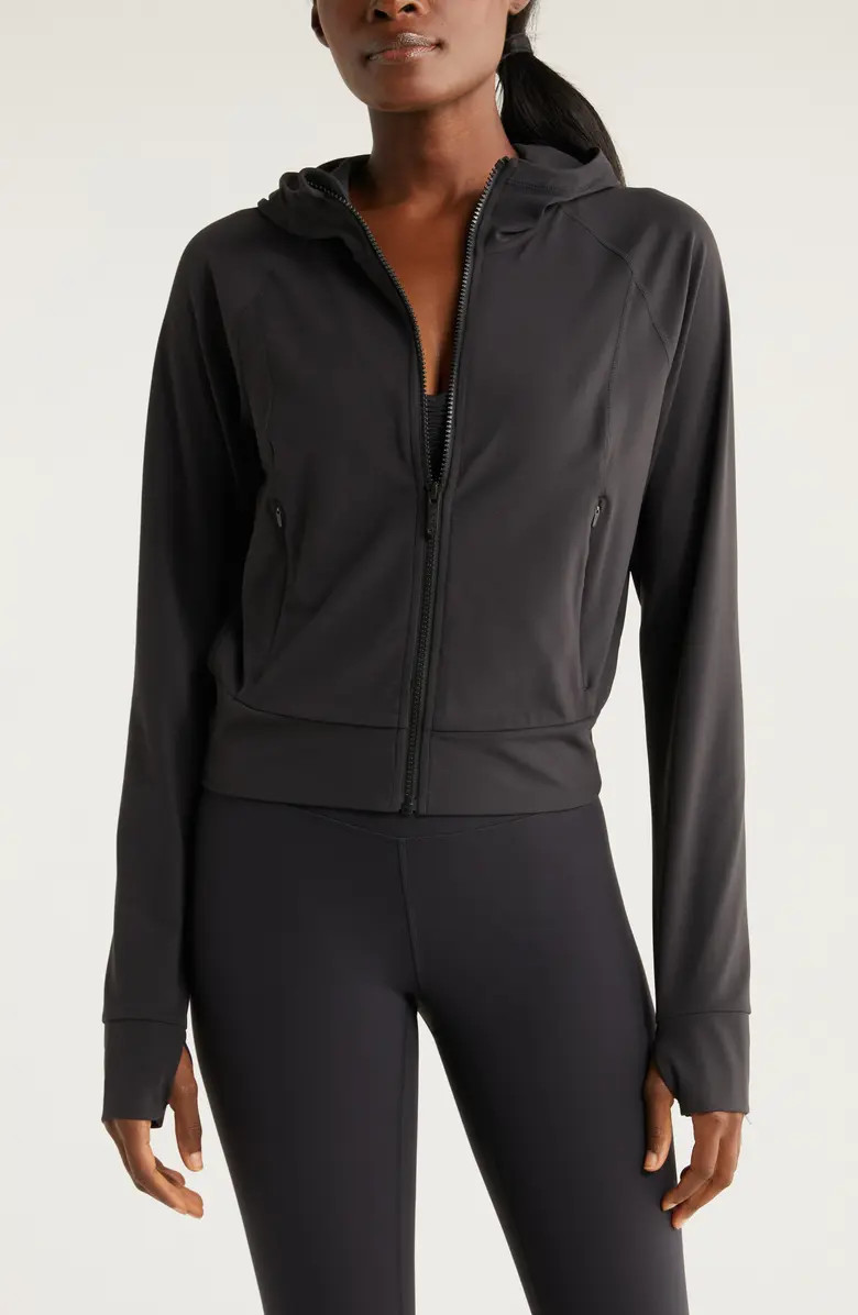 Studio Luxe Zip Hoodie | Nordstrom