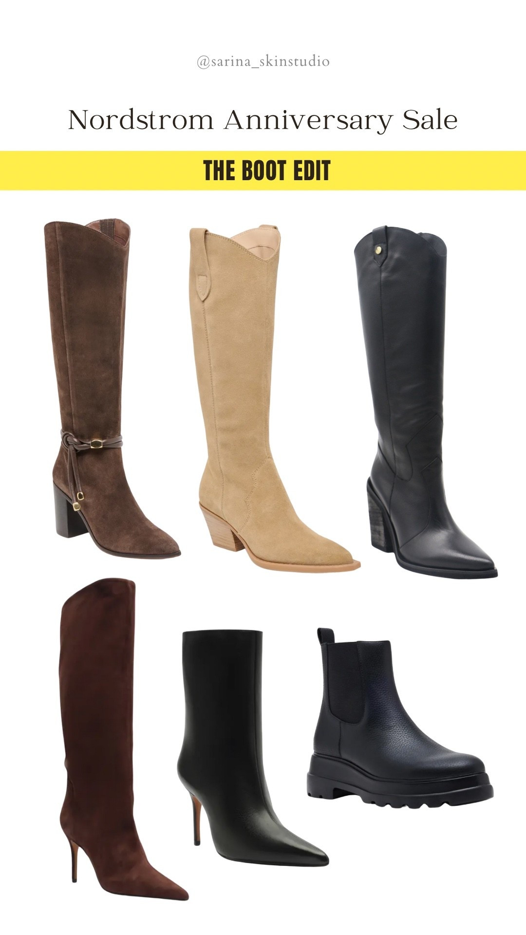 Nordstrom sale boot picks - from western to chic, love all of these styles.

#LTKSeasonal #LTKSaleAlert #LTKShoeCrush