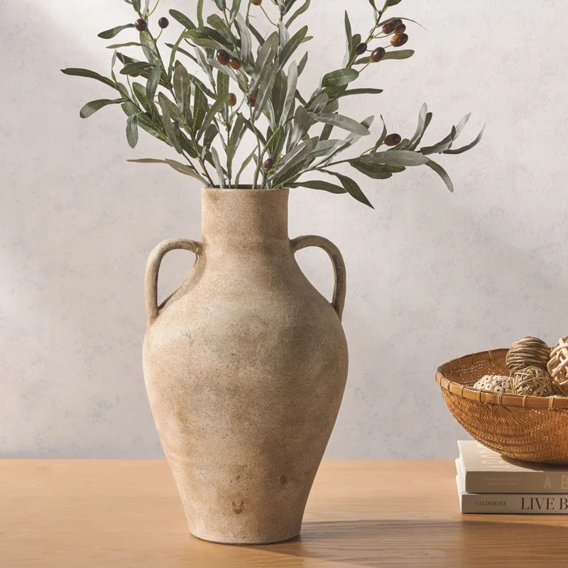 Howlan Natural Stoneware Vase | Wayfair North America