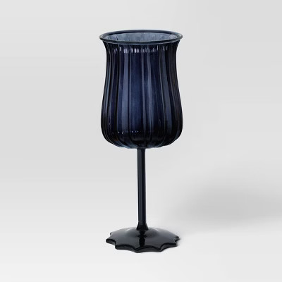 10.15oz Wine Glass Black - Threshold™ | Target