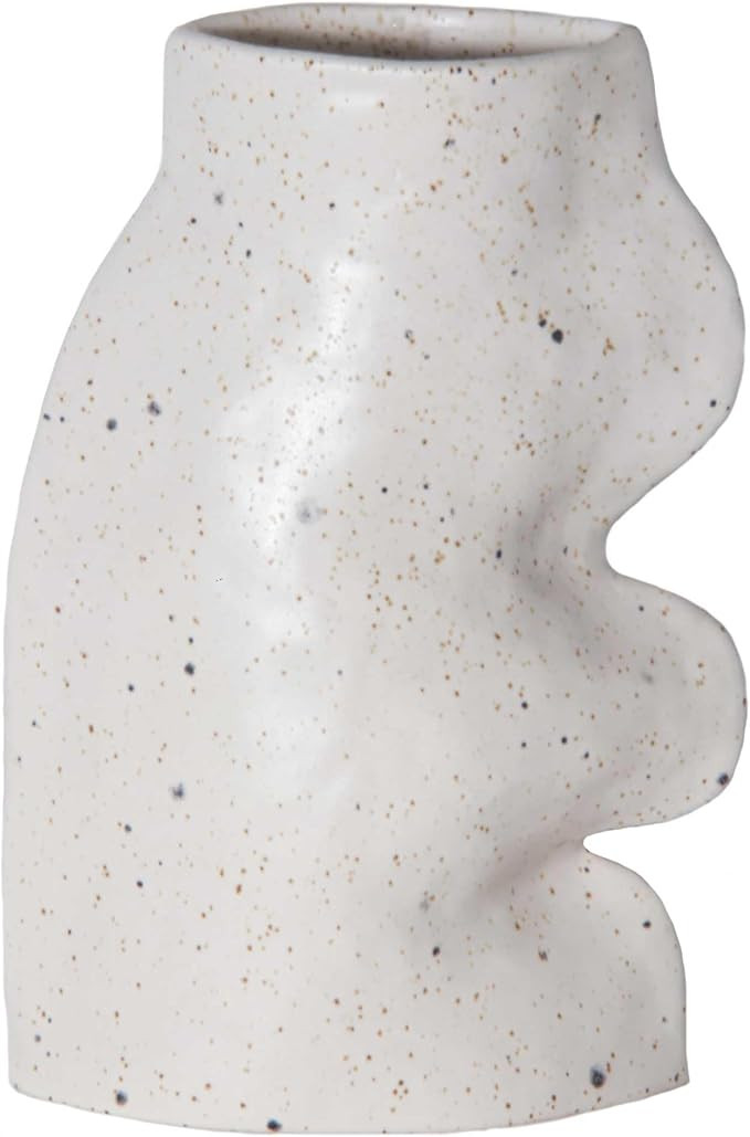 Fluxo Decorative Ceramic Vase, Large 5 x 8 inches, for Living Room, Bedroom, Dining Table, Kitche... | Amazon (US)
