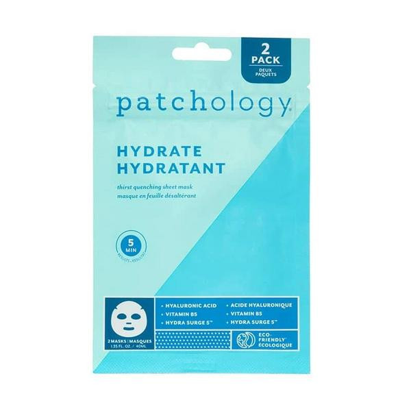 Patchology 2 Pack Hydrate Face Sheet Mask | Scheels Sports