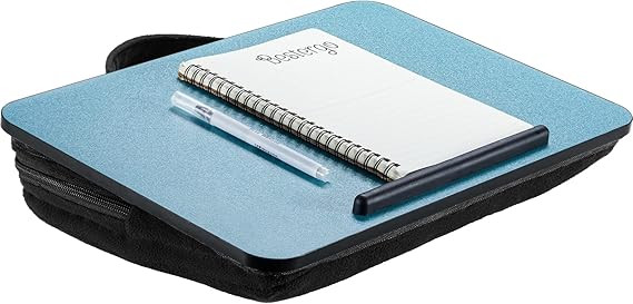 Laptop Lap Desk, Lightweight Portable Laptop Desk with Pillow Cushion, Fits up to 14 inch Laptop,... | Amazon (US)