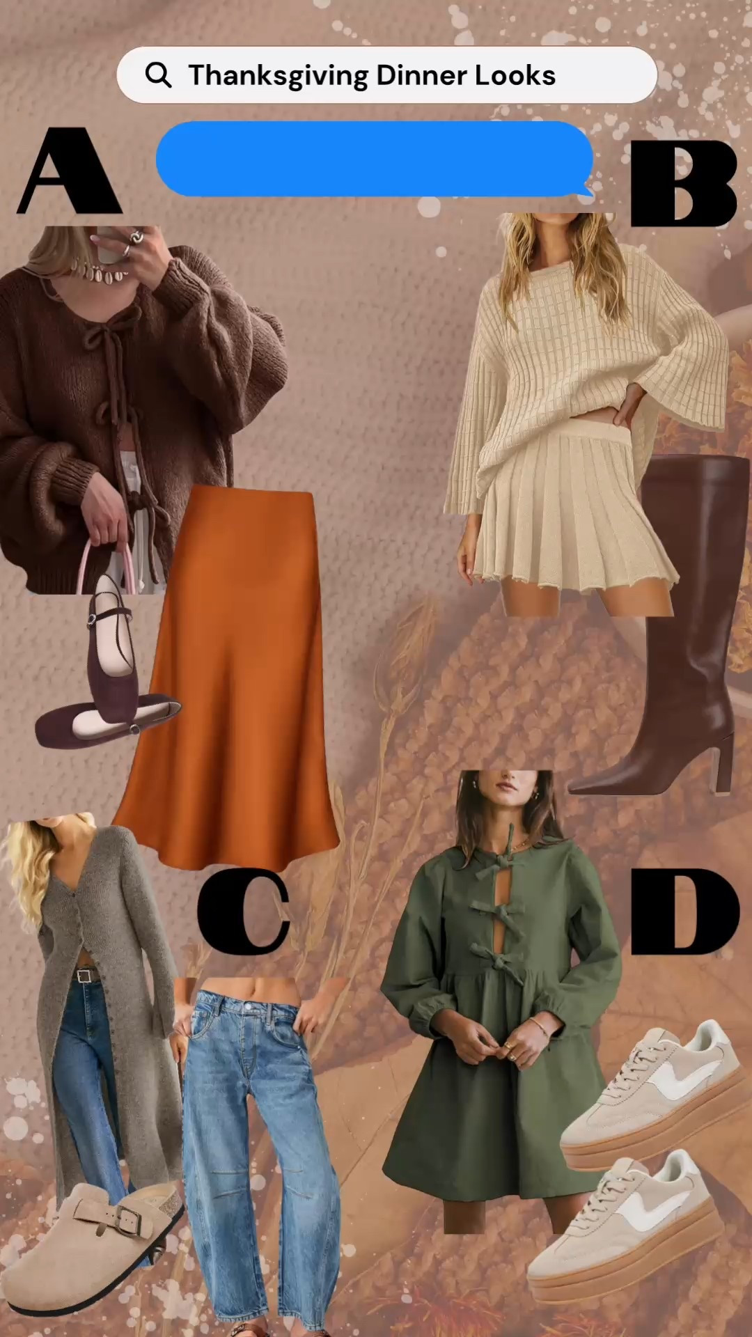 Family #ThanksgivingDinner looks, which should I choose? 

#LTKFindsUnder50 #LTKHoliday #LTKSeasonal