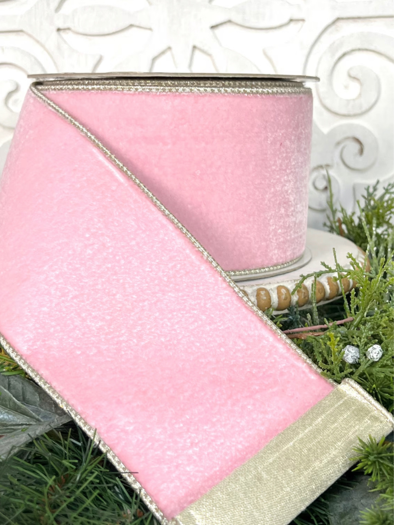 Christmas Ribbon 

#christmasdecor 

#LTKHome