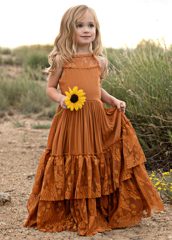 Catrin Dress in Marigold | Joyfolie