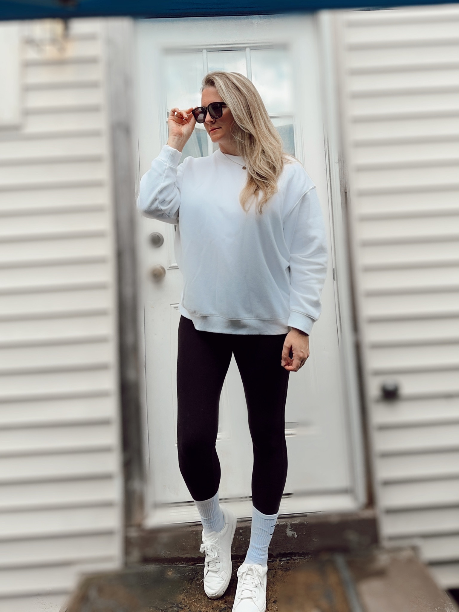 The perfect Fall or travel outfit of the day! Leggings, sweatshirt, white sneakers, target, revolve, Nordstrom, and Amazon style!

#LTKSeasonal #LTKfindsunder50 #LTKstyletip