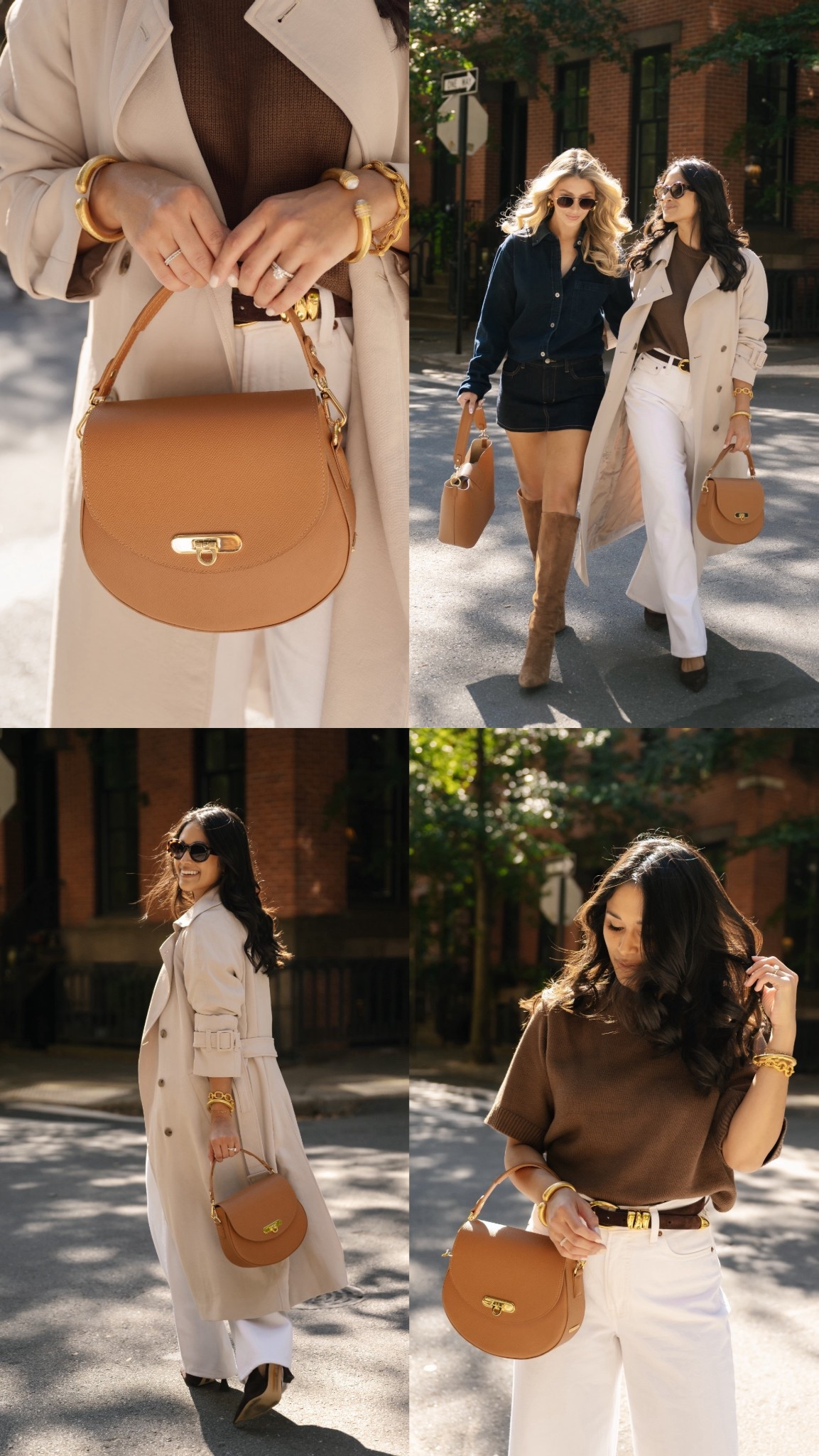 I designed the Sophia with you in the forefront of our minds in collaboration with @GiGiNewYork. I can’t believe this our sixth handbag design collaboration together over the past decade. The Sophia bends refinement with versatility featuring a softly curved silhouette, gold lock closure, and feminine leather detailing. It also features a detachable top handle and crossbody strap to allow for handheld or crossbody 
The gorgeous black and tan Sophia bags are handcrafted from durable textured French Calfskin leather and the Bordeaux is made with smooth European full-grain calfskin leather. 
20% OFF with code: HAUTE20

Wearing sz XS in trench coat 


#LTKStyleTip #LTKItBag #LTKPetite