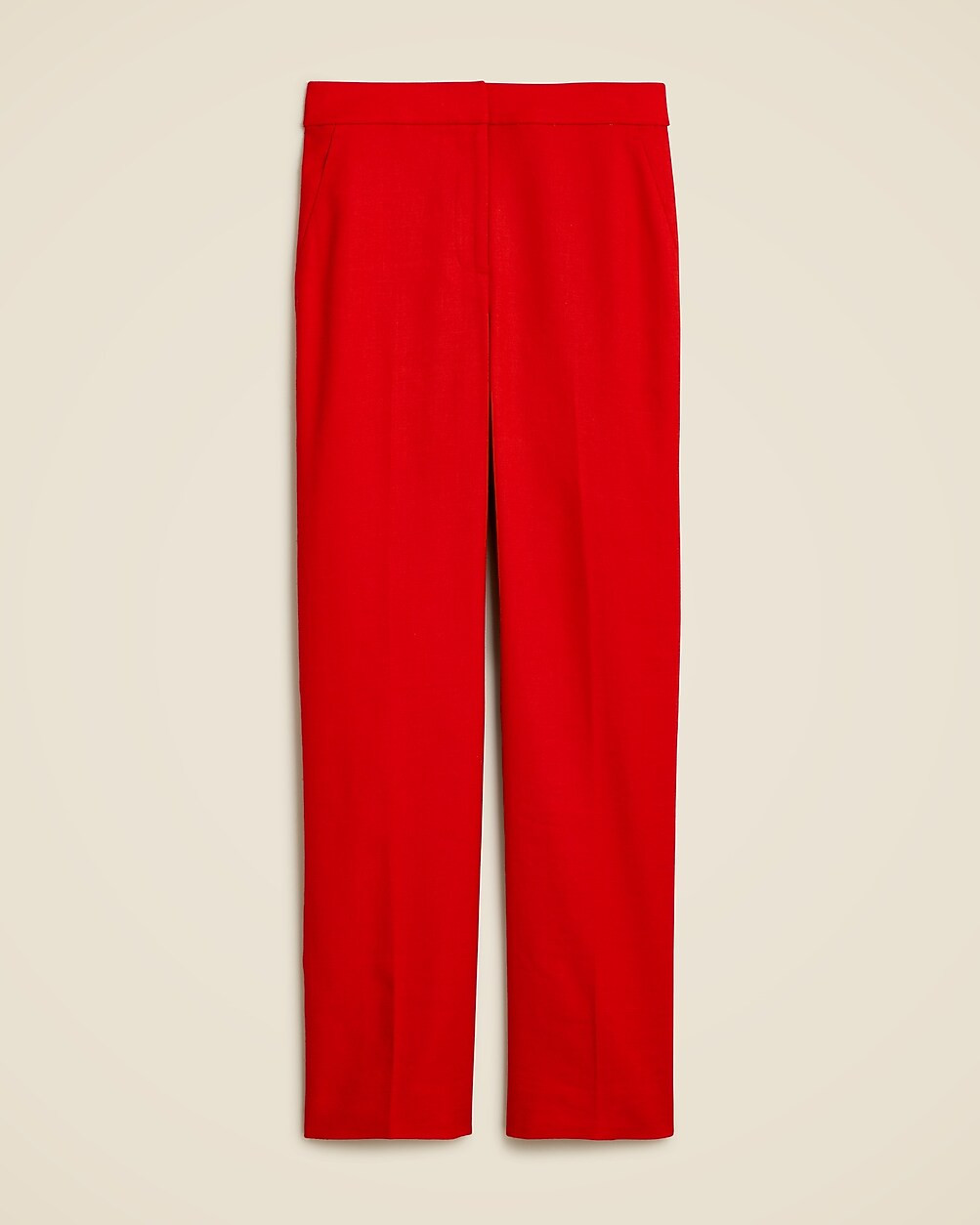 Kate straight-leg pant in stretch linen blend | J. Crew US