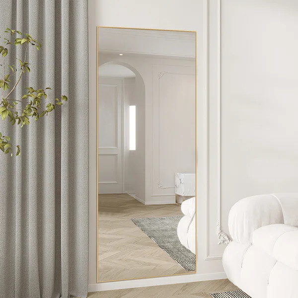 Alejos Rectangle Metal Mirror | Wayfair North America