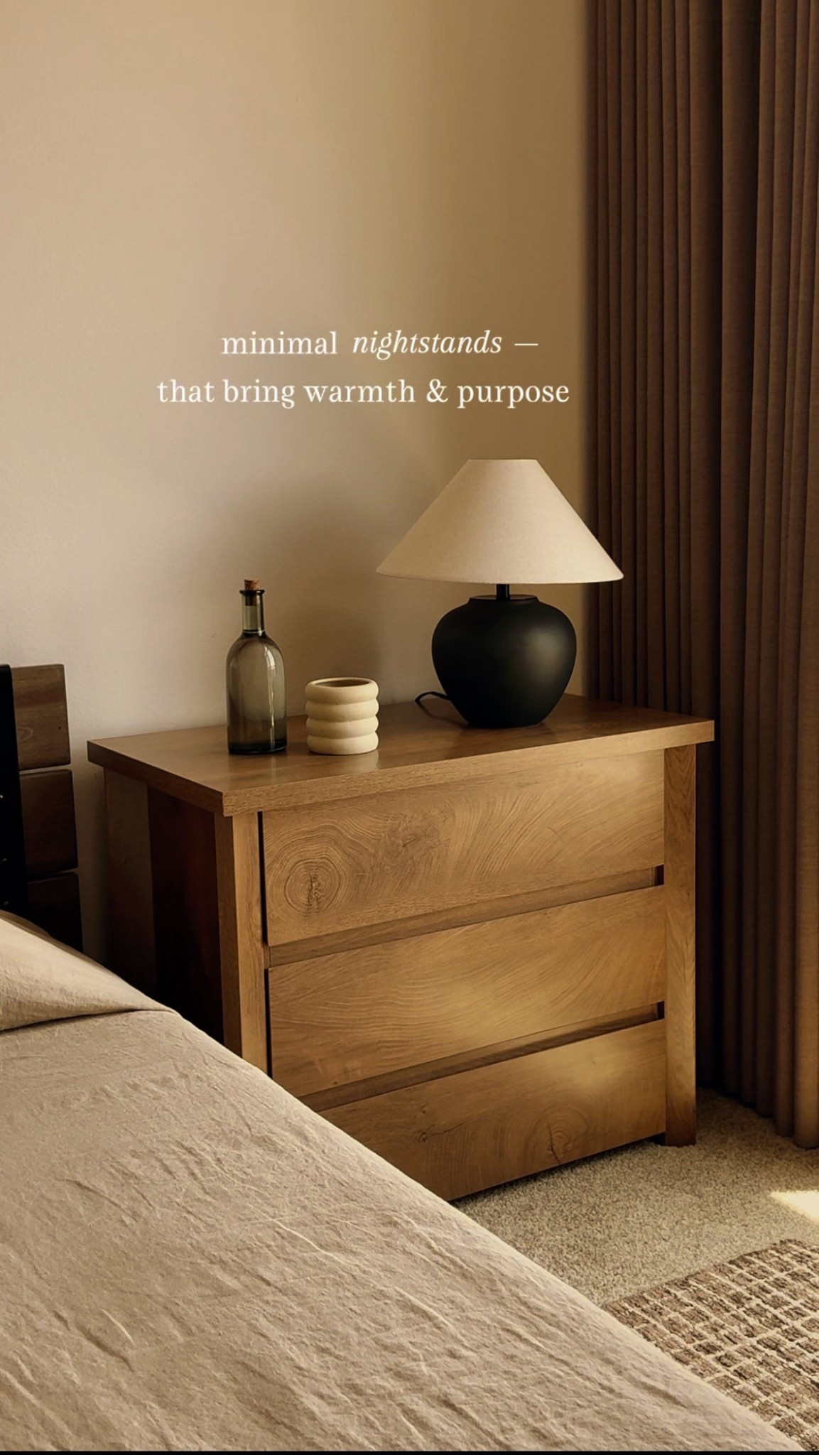 Minimal nightstands ON CYBER MONDAY SALE

#LTKCyberWeek #LTKHoliday #LTKHome