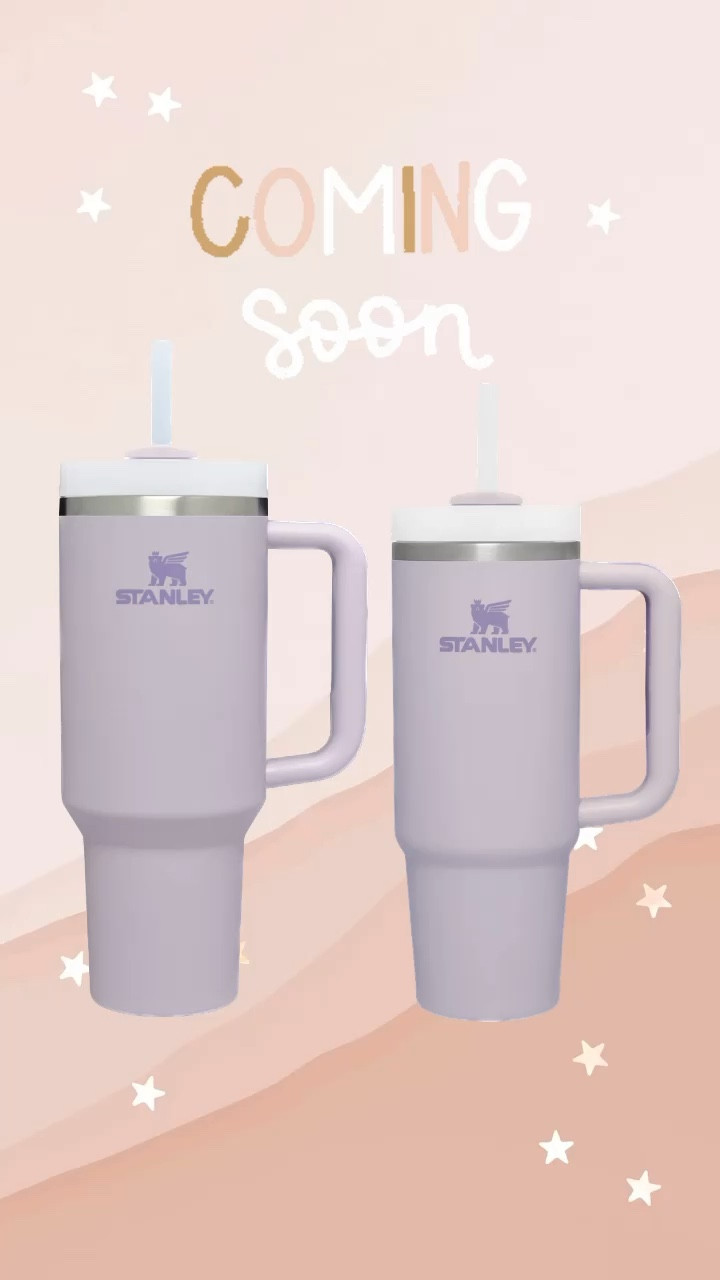 Coming soon…NEW Orchid Stanley Soft Matte Quenchers in 40 oz & 30 oz sizes!
Sign up for stock notifications now since the release date has been posted yet! This shade of purple is SO perfect and I love the contrasting darker purple logo on this cup!

* 40 oz Quencher - $50
* 30 oz Quencher - $40

#LTKGiftGuide #LTKhome #LTKunder50