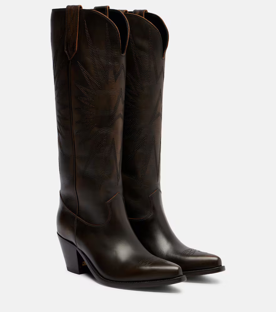 Golden Goose Wish Star leather cowboy boots | Mytheresa (US/CA)