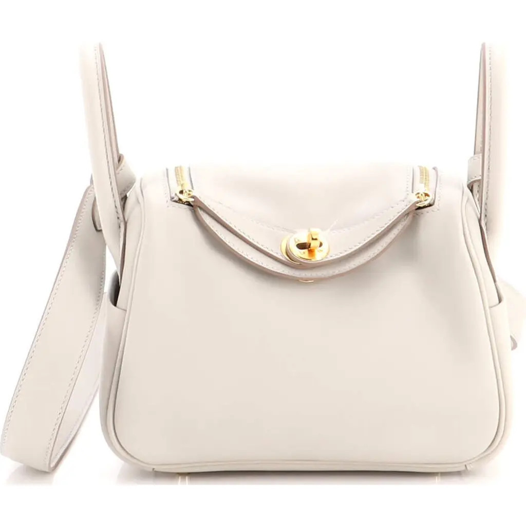 Pre-Owned Hermes Lindy Bag Swift Mini in Grey at Nordstrom, Size X-Small | Nordstrom