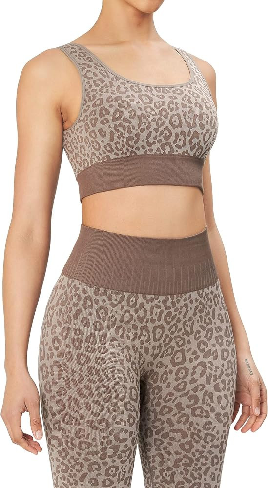 Ewedoos Seamless Workout Set Workout Outfits for Women 2 Piece Workout Sets Yoga Outfits 2 Piece ... | Amazon (US)