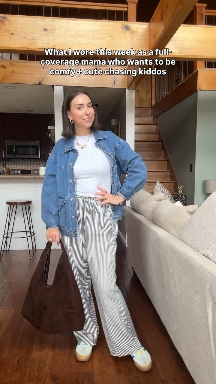 Having fun with my style again! Can you tell?! Lol 🥹🩵✨

Which is your fav??🫶🏻

#momswithstyle #outfitideas #casualstyle #everydaystyle #momoutfits