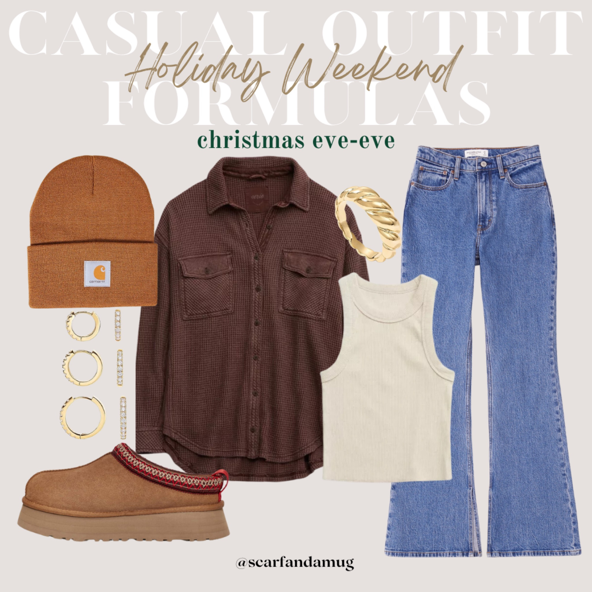 Casual outfit formulas - Christmas Eve-eve! 

#LTKHoliday #LTKSeasonal #LTKmidsize