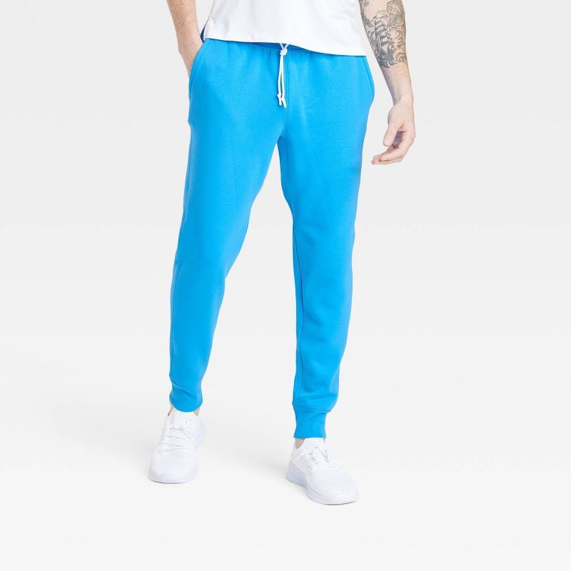 Men's Cotton Fleece Joggers - All in Motion™ | Target