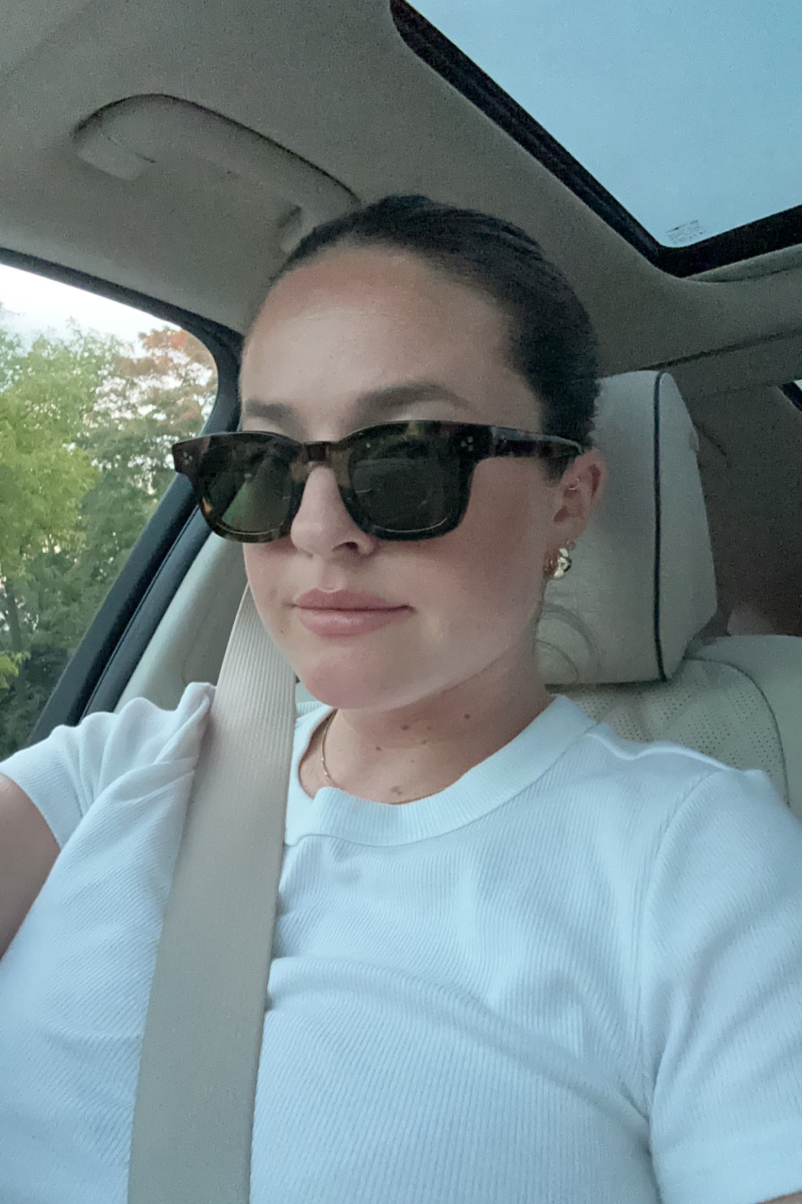 Sunnies of my dreams! And the perfect white tee ✨

#LTKBeauty #LTKStyleTip #LTKFamily