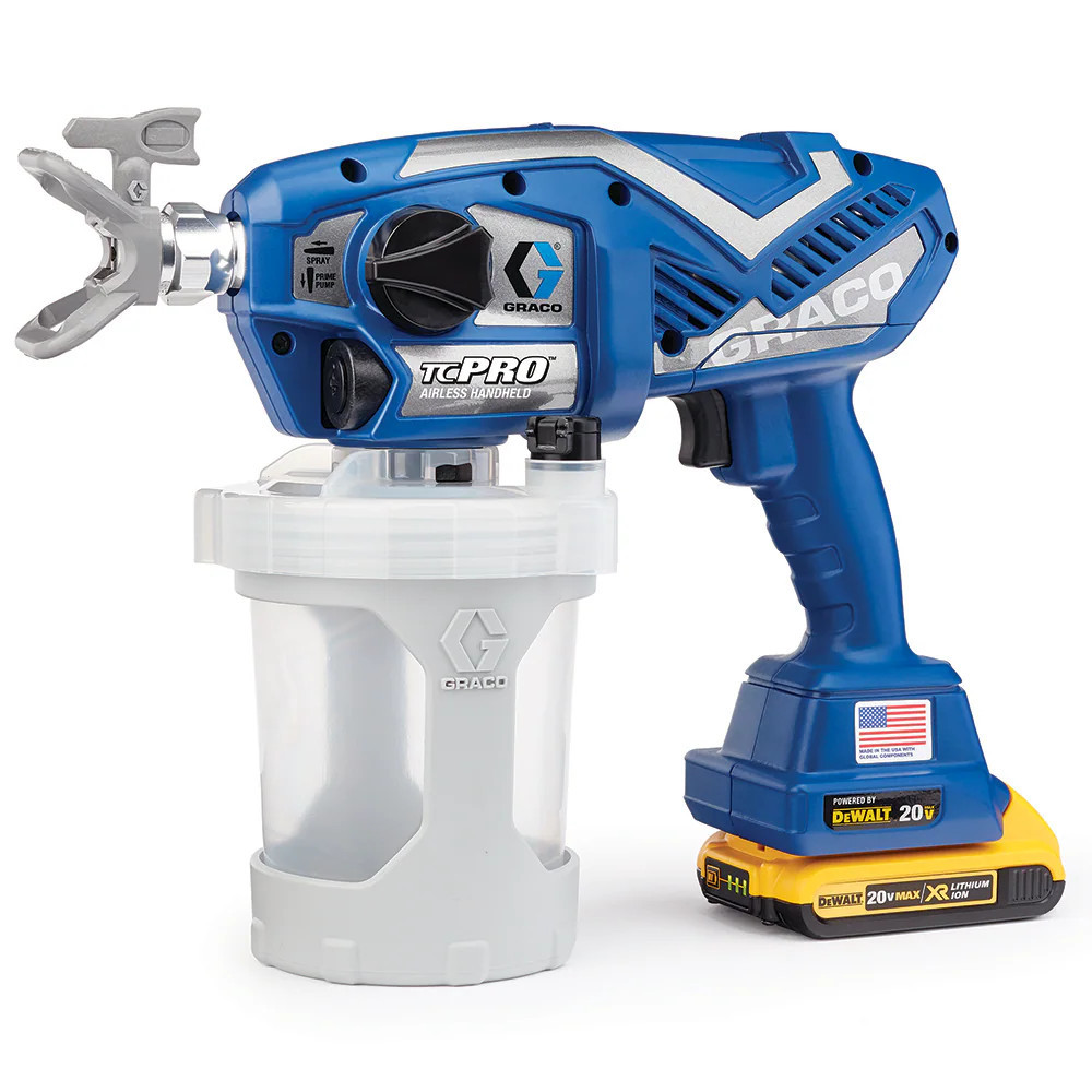 Graco TC Pro Cordless Battery Handheld Airless Paint Sprayer | 17N166 | Lowe's