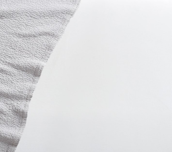 Organic Cotton Fitted Crib Sheet | Pottery Barn Kids