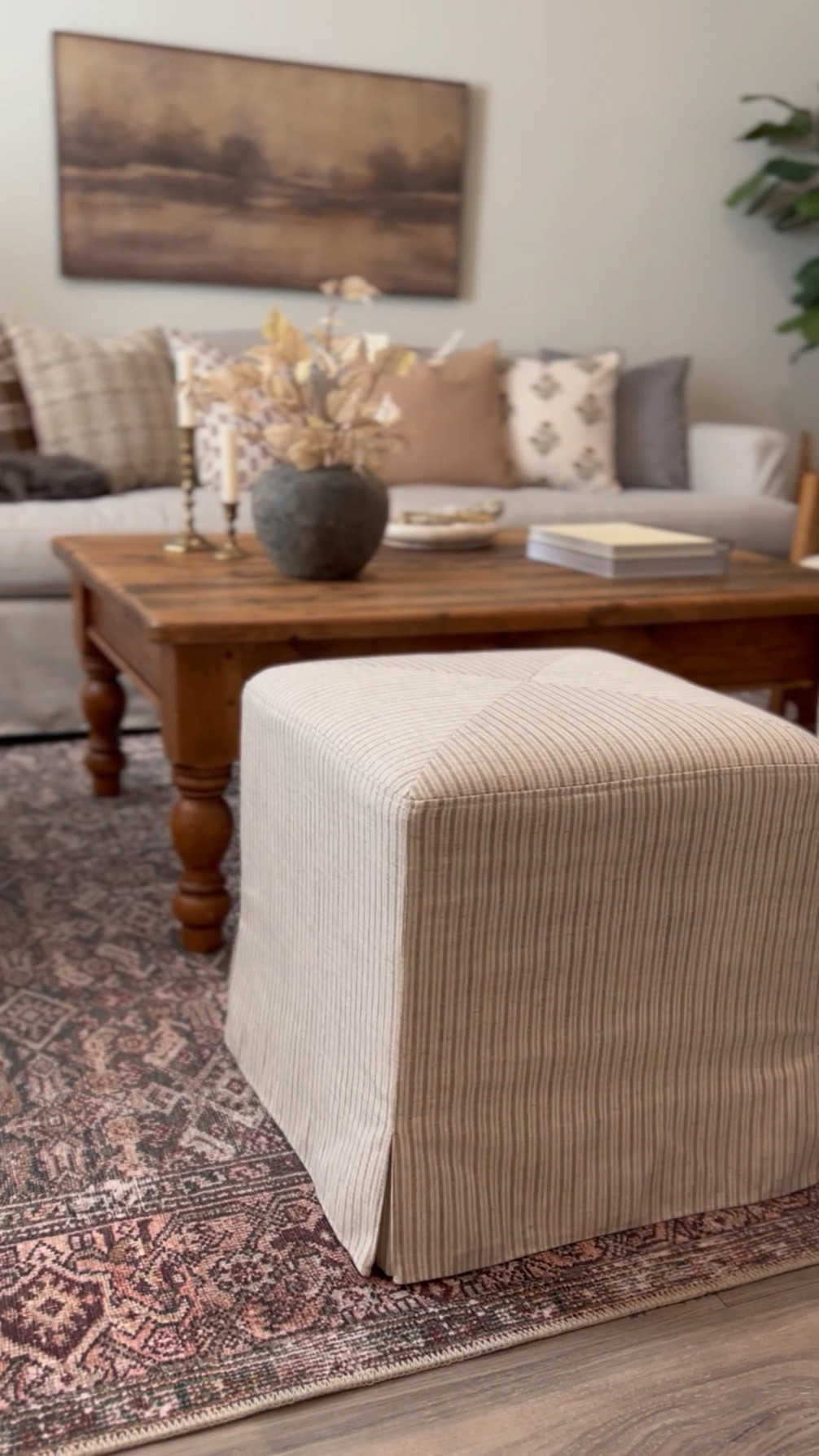 Shop my family room decor and furniture! Living room, family room, den, area rug, throw pillow, throw blanket, candle holder, coffee table decor, vase, slipcovered sofa, couch, modern farmhouse, organic modern, Target, Threshold, Studio McGee, transitional#LTKStyleTip#LTKFindsUnder100

#LTKSeasonal #LTKHome