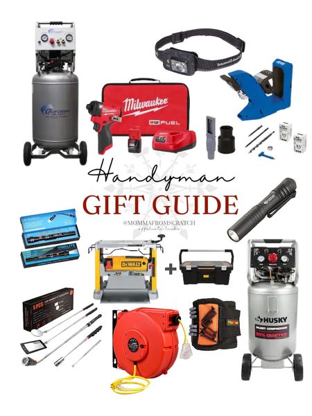 Handyman gift ideas, gift guide, mens gifts, Black Friday deals, Home Depot, amazon gifts, gifts for him

#LTKCyberweek #LTKGiftGuide #LTKmens