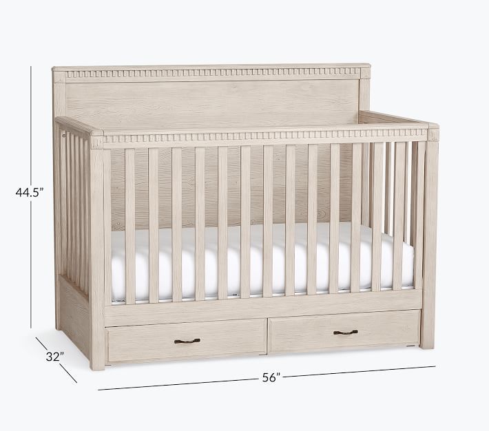 Rory 4-in-1 Convertible Storage Crib | Pottery Barn Kids