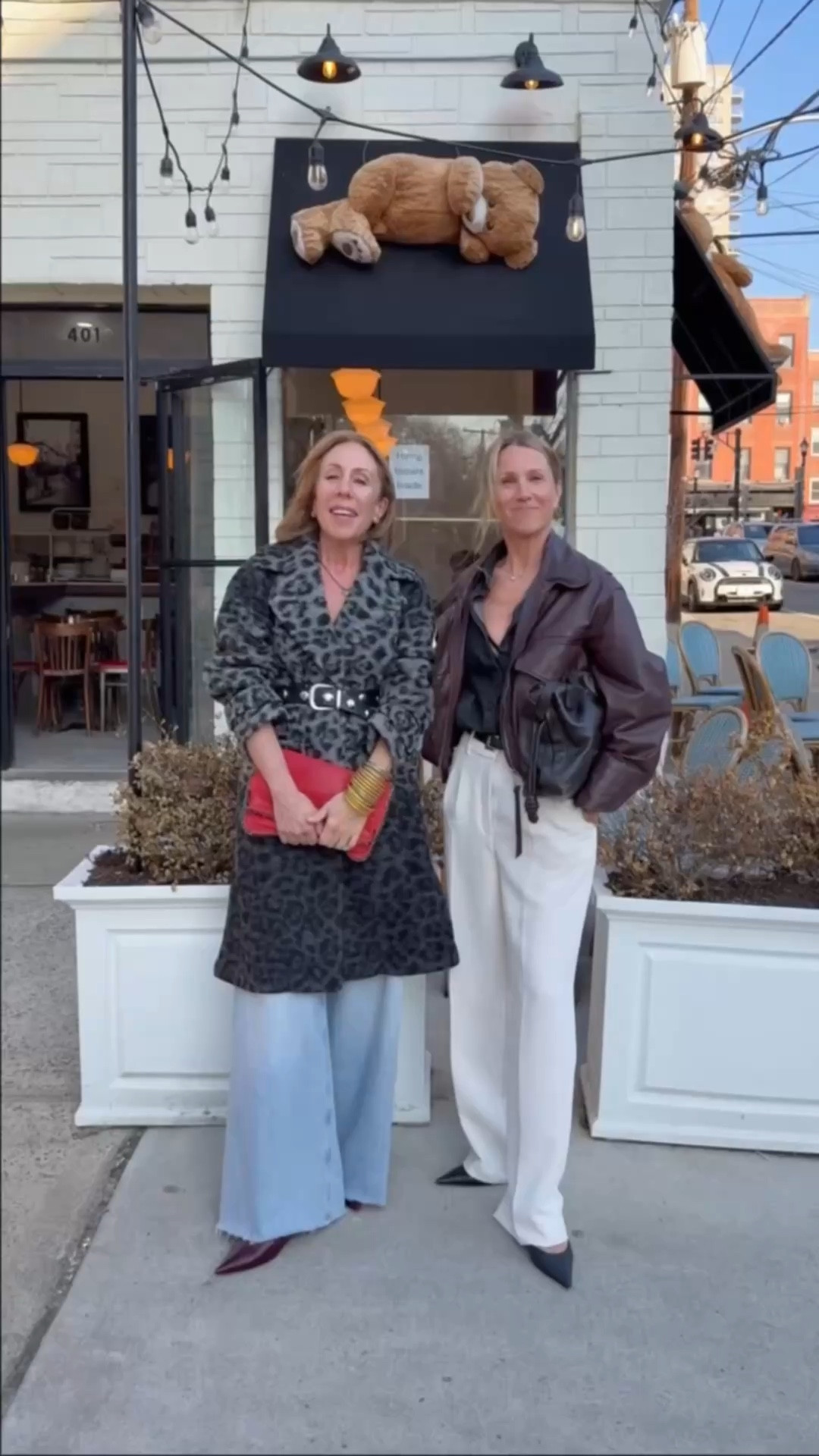 Comment "OOTD" for our outfit details

The wind had its own plans for this one, but honestly… it kind of works.

Animal print as the neutral, a pop of red to wake it up, and layers that don’t try too hard but still finish the look.

#LTKootd #LTKdayinmylife #LTKOver40