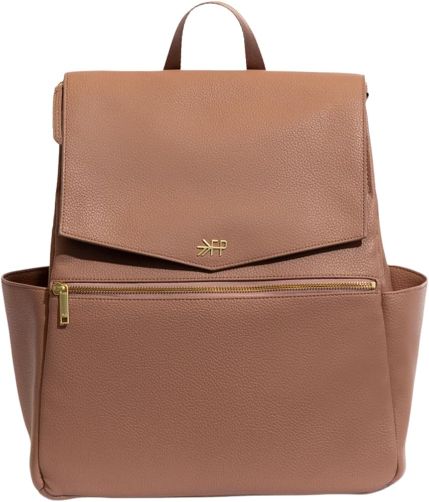 Freshly Picked Classic II Diaper Bag Backpack, Wipeable Vegan Leather Diaper Bag With Changing Pa... | Amazon (US)