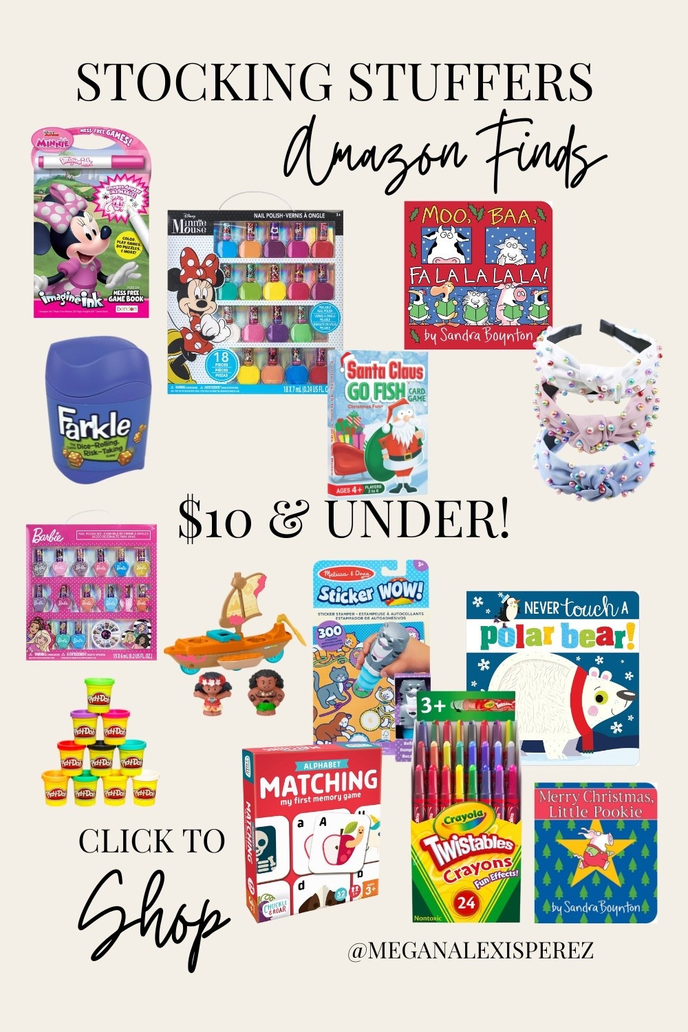 Affordable kids’ stocking stuffer gifts under $10 — toys, games, crafts & holiday fun for all ages. 

#LTKHoliday #LTKGiftGuide #LTKKids