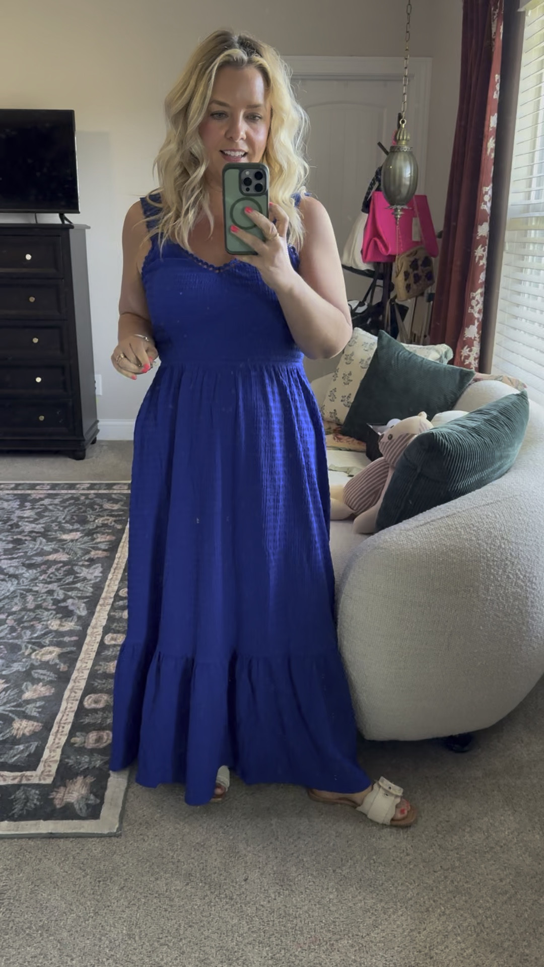My @Cupshe  order was full of GEMS like this fun maxi dress! Wearing my usual size large & it’s too big so I’d size down in this one.

#LTKPetite #LTKMidsize #LTKOver40