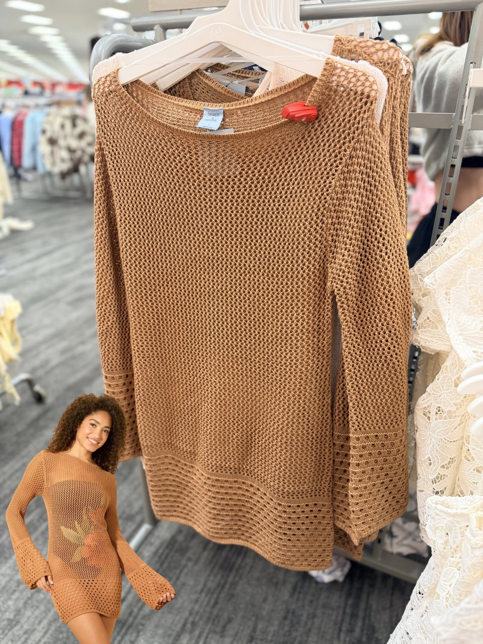 Everyone needs a coverup. And this is the perfect one. Light and airy, stylish, yet will keep you warm on a breezy beach day. Linked this and many more right here!

#swim #targetfinds #swimwear #beachcoverup #beachfashion #springstyle 

#LTKSwim #LTKSeasonal #LTKTravel