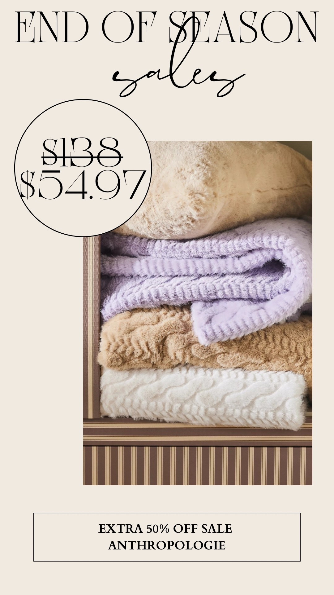 50% OFF END OF SEASON SALE ANTHROPOLOGIE 

#LTKSaleAlert