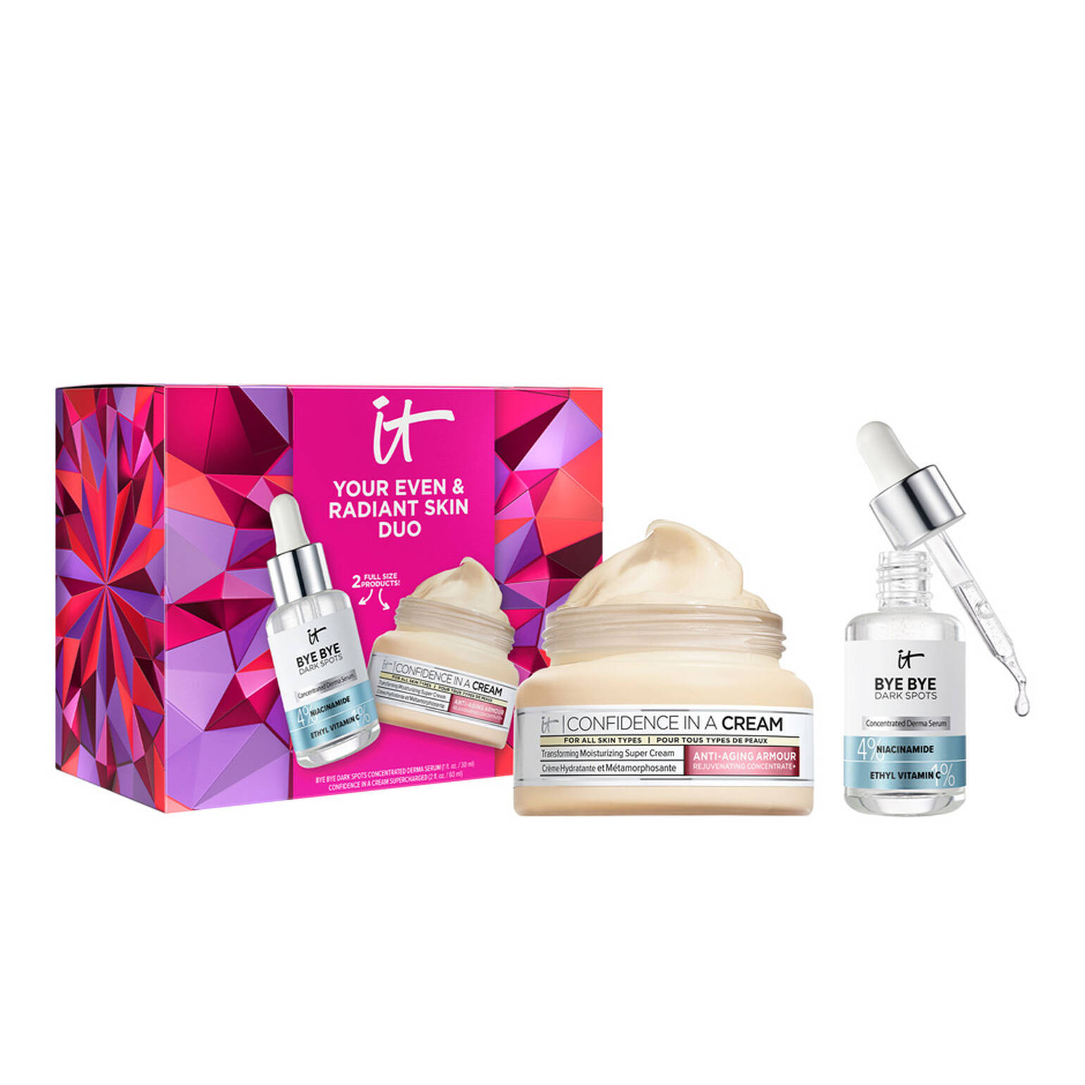 Your Radiant Skin Moisturizer & Dark Spots Serum Duo | IT Cosmetics (US)