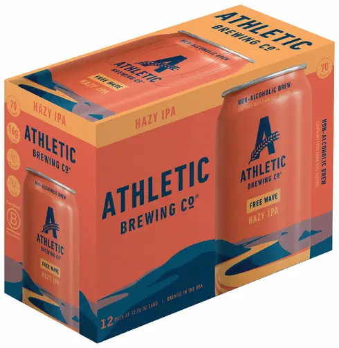 Athletic Non-Alcoholic Free Wave Hazy IPA | Total Wine